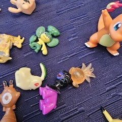Small Figures, Lot of 30, Most About 1-Inch In Length, Mostly Pokémon, See Pics