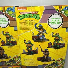 TMNT 1988 REMASTERED PLAYMATES SET OF 4 NINJA TURTLES 2024 40TH ANNIVERSARY Seal