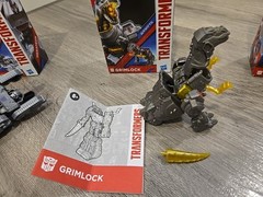 3 NEW IN BOX Hasbro Transformers Optimus Prime Grimlock Megatron FIGURES