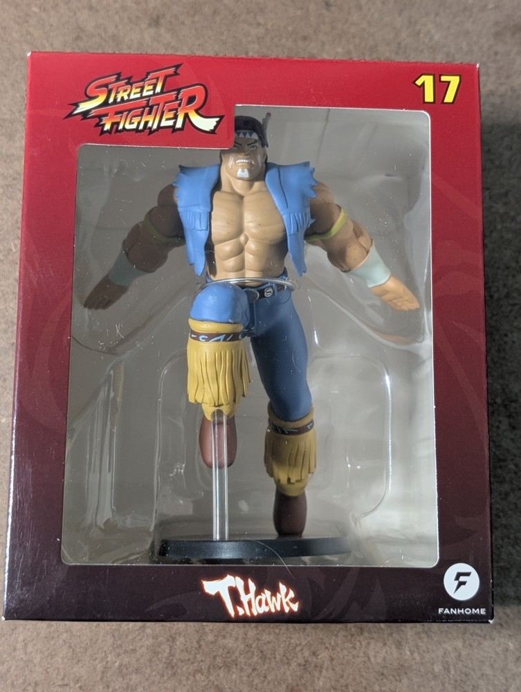 Sealed/New In Box- Street Fighter Fanhome T. Hawk Figure #17