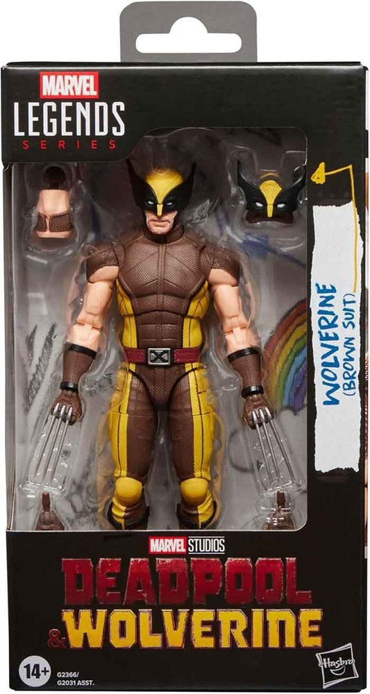 Marvel Legends Deadpool & Wolverine 6″ Figure Wave 3 – Brown Suit Wolverine