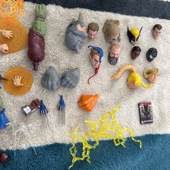 Marvel Legends BAF Legs Arms Accessories Effects Weapons Heads Fodder Lot