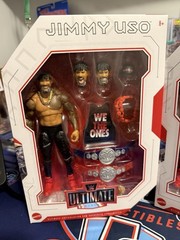 WWE Ultimate Edition Usos 2-Pack Bloodline, Jimmy Uso Jey Uso Ringside EXCLUSIVE