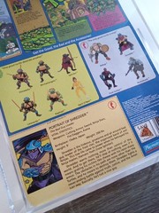 1988 Playmates TMTN Shredder (Soft Head) Series 1/ 10 Back Pop Up Display CAS 80