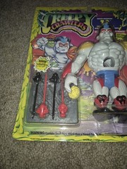 CREEPY CRAWLERS T3 HTF-NISP Goop Mandos CARDED FIGURE+MOLD 1994 Toy Max