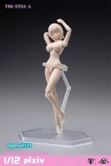 US 86TOYS 1/12 T86-ST Flexible 6″ Female Joint Action Figure Doll Body With Head