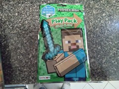 Minecraft Imagine Ink Coloring Book & Play Pack Grab & Go Ages 6 +