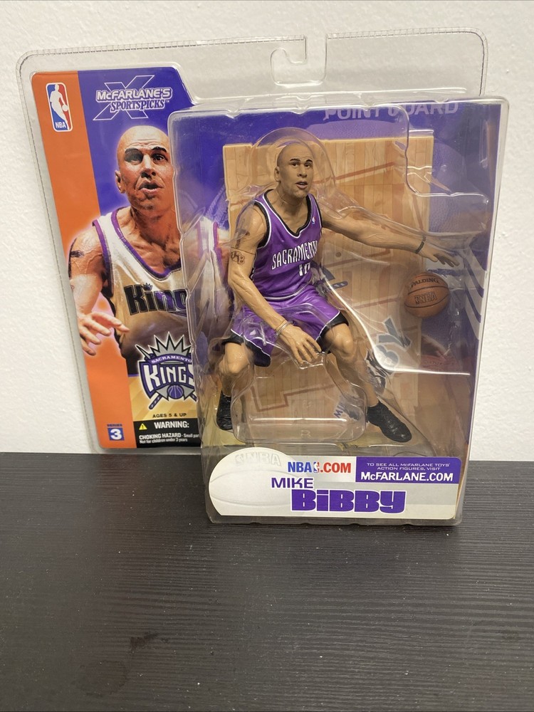 McFarlane Sportspicks Basketball Mike Bibby Purple Variant Action Figure Lot