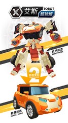 Tobot X Transform Convert Car to Robot Action Figure Toy Boy Gift New Arrivals