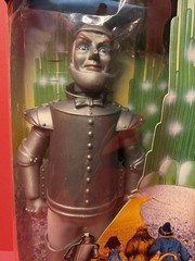 The Wizard of Oz OPEN BOX TIN MAN 12″ Figure 50th Anniversary Damage To Box