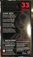Star Wars Black Series 6″ Sabine Wren Rebel Alliance Mandalorian Warrior Rebels