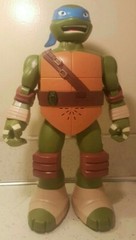 TMNT Leonardo 13.5in Action Figure 2015 Viacom Rare Moves And Talks