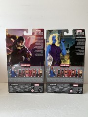 Lot Of 2 Marvel Legends What If ? T’Challa, Nebula 6″ Action Figure Watcher BAF