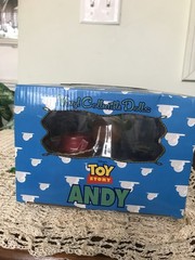 1996 RARE MIB MEDICOM TOY STORY ANDY & SID VINYL COLLECTIBLE DOLLS SET