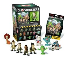 FULL DISPLAY of 24 GHOSTBUSTERS CRYPTOZOIC MICRO FIGURES-VHTF ! ALL 24 PACKS !