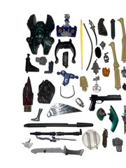 Vintage 1980’s – 2000’s 3.75″ MIXED HUGE Lot of Parts, Weapons, Accessories ETC.