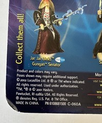 NEW Star Wars AOTC Saesee Tiin Jedi Master Hasbro 2002 #20