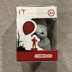 Mini Tubbz B&W Bloody It Pennywise Rubber Cosplay Duck Five Below Exclusive 2 in