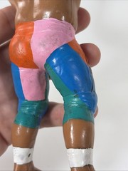 WWF LJN Superstars 1989 Haku Black Card Wrestling Action Figure WWE