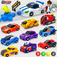 Mecard Ball Magnetic Transform Boys Toy Car Robot Mecanimal Figure Battle Game