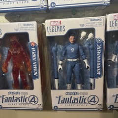 Marvel Legends FANTASTIC FOUR FIRST STEPS Complete 6 Figures NEW FREE SHIPPING