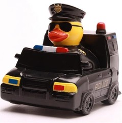 Police Car Ducky Rubber Ducky Large – Jeep Ducking – FAST US Shipper
