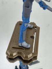 Star Wars Clone Wars mandalorian Warrior Jetpack Stand Blaster From Battlepack