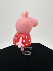 Peppa Pig Red Polka Dot Dress Moveable Figure-2003 -2.2 In…92