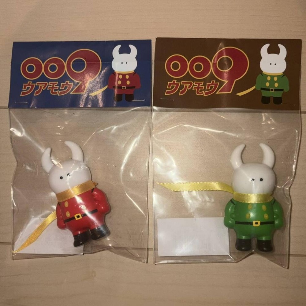 Cyborg 009 x UAMOU Red & Green Sofubi 60th Anniversary by Real Head