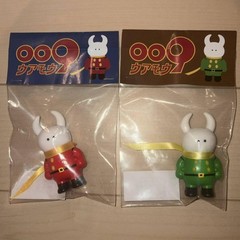 Cyborg 009 x UAMOU Red & Green Sofubi 60th Anniversary by Real Head
