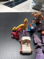 Vintage 18 Flintstones Toy Figures Lot A Little Bit Of Everything