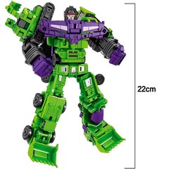 6 in 1 MINI Devastator Transformation Model MINI Devastator 22CM Action