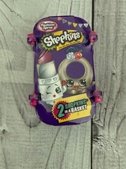 Shopkins Fashion Spree Figure 2 Pack NEW Blind Bag Basket Collector Set