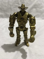 Real Steel Figure Wave 2 Six Shooter 2011 Jakks Pacific 5” Chest Lights Up Works