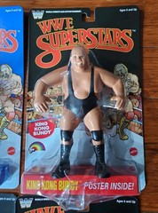 LJN WWE Superstars Series 2 Black Card ULTIMATE WARRIOR VENTURA BUNDY AUSTIN MIB
