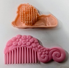 Vintage My Little Kitty L’il Litters Cutie Pretty Pink Brush Replacement Part 2