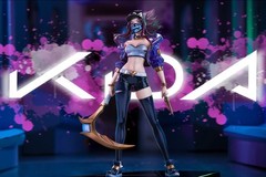 Original APEX League of Legends LOL K/DA Akali 1/7 Figure Statue Collection Gift