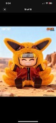 EAKI Naruto Shippuden Cute Beast Party V2 SECRET NINETAILS Top Toy Plush Pendant