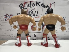 WWF Brain Busters Arn Anderson Tully Blanchard Grapplers and Gimmicks Figure Set