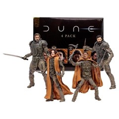 McFarlane Toys Dune Part Two Gurney Halleck Paul Atreides Chani Stilgar 4-Pack