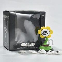 Aixlan UNDERTALE PVC Action Figure Flowey Sans Model Remastered Gift 7-8cm