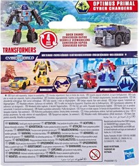 Transformers Cyberworld Cyber Changers Optimus Primal Action Figure