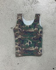 SU-TK-CAM: Green Camo Tank Top for 7″ WWE GI Joe Roadblock
