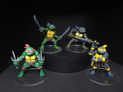 Shady Turtles Fanart Miniature || Handpainted Resin Figures (2.50”)