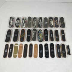 Tech Deck & Hot Wheels Fingerboards Lot of 33 Boards Vintage & Modern!