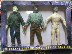 Universal Studios Monsters Collection Frankenstein Wolf Man Mummy 1997 Boxed New