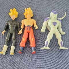 Irwin Toys Dragon Ball Z Goku Vegeta Frieza Action Figure Set Plastic