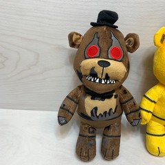 Lot x 3 Five Nights At Freddy’s 10 years 8″inch Nightmare Freddy Plush