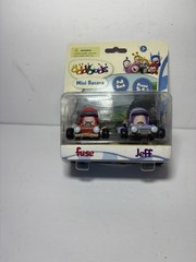 Oddbods Action Figure Toy Fuse and Jeff Mini Racers Cars Ages 3+