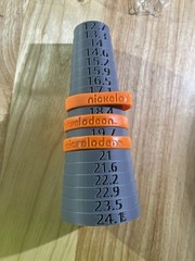 Nickelodeon Silicone Rubber Orange Bracelet 100x Pieces New